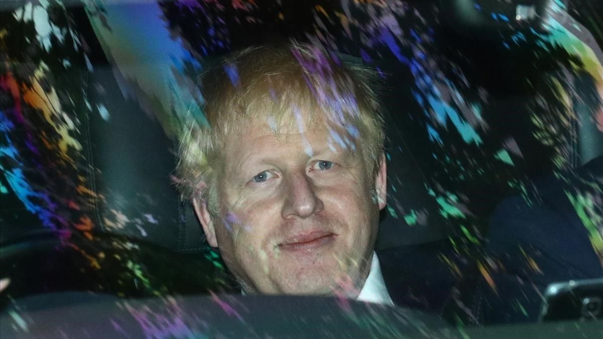 Les màscares de Johnson davant el 'brexit' Les màscares de Johnson davant el 'brexit'