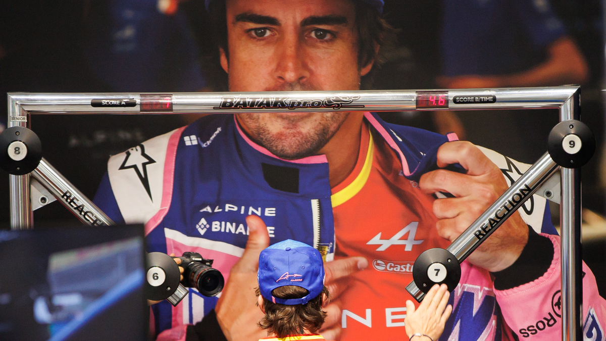 Fernando Alonso, este miércoles. Fernando Alonso, este miércoles.
