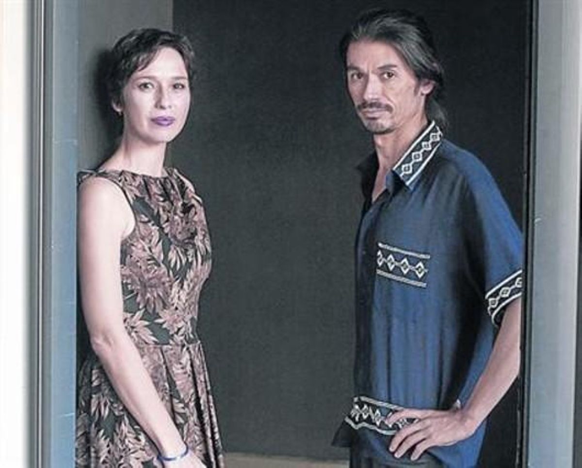 Ariadana Gil y André Cruz Shraiwa, ayer en el Festival de Sitges. Ariadana Gil y André Cruz Shraiwa, ayer en el Festival de Sitges.