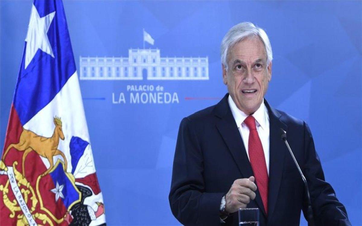 Sebastián Piñera, el presidente de Chile.