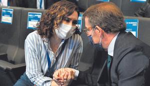 Ayuso i Feijóo clausuren el congrés del PP de Madrid que ha posat fi al casadisme