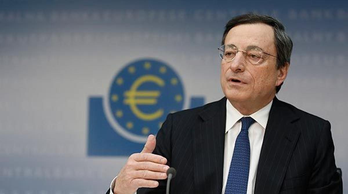 Mario Dragui, expresidente del BCE