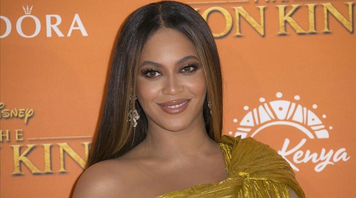 Beyoncé, en la presentación de ’El rey león’, el pasado mes de julio en Londres. Beyoncé, en la presentación de ’El rey león’, el pasado mes de julio en Londres.