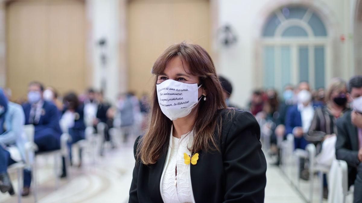Borràs critica la gestió de Torrent: «No es va preservar la inviolabilitat del Parlament» Borràs critica la gestió de Torrent: «No es va preservar la inviolabilitat del Parlament»