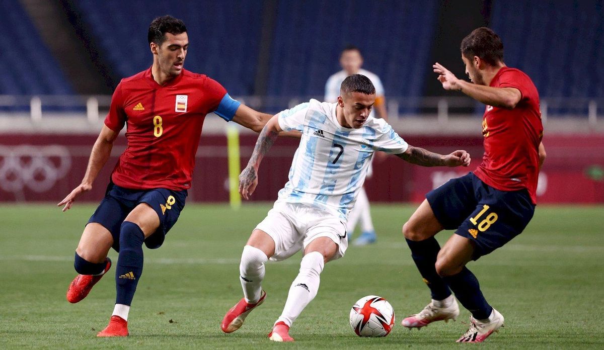 L’Espanya de Pedri accedeix als quarts dels Jocs després a l’empatar amb l’Argentina (1-1) L’Espanya de Pedri accedeix als quarts dels Jocs després a l’empatar amb l’Argentina (1-1)