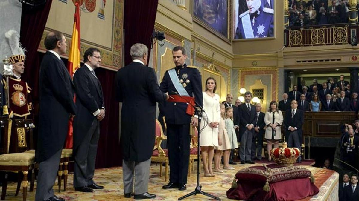 El Rei: "A l'Espanya unida i diversa hi cabem tots"