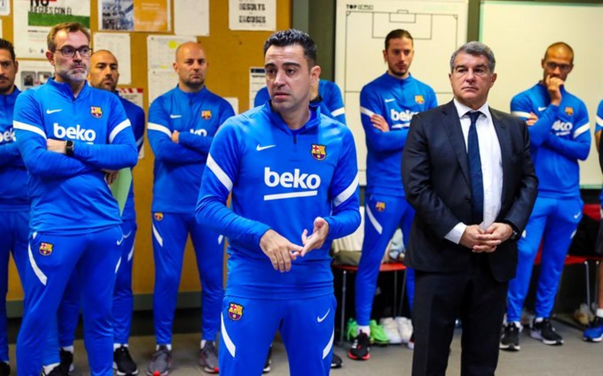 Xavi ja dirigeix el Barça i instaura les seves normes