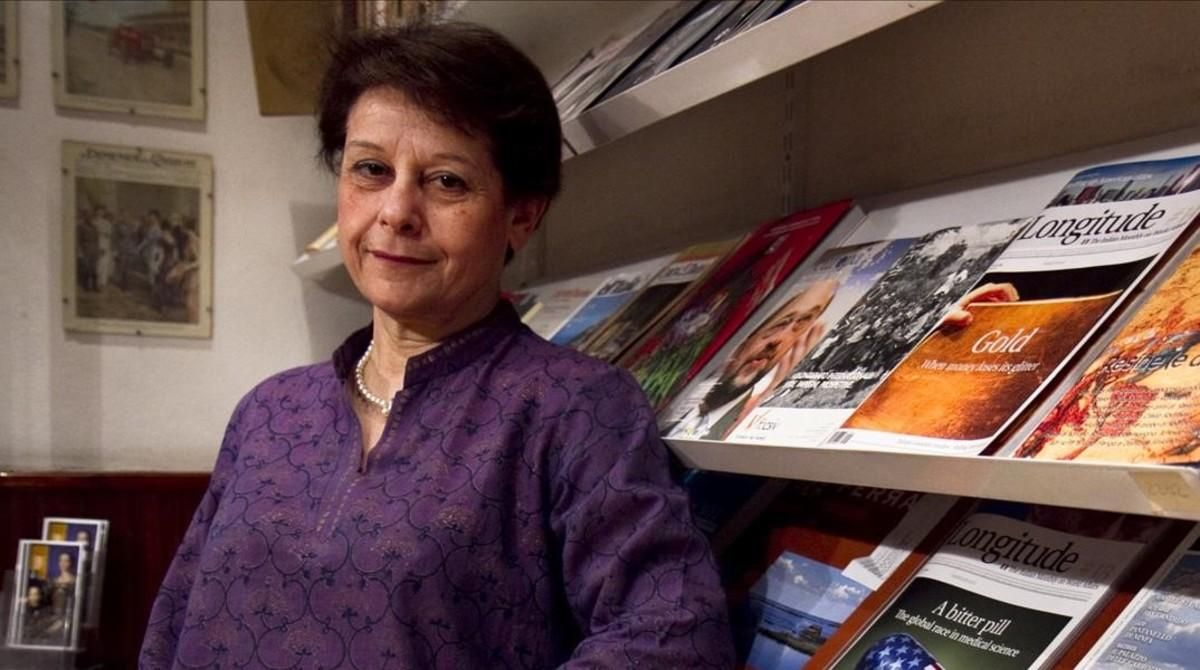La escritora italiana Simonetta Agnello Hornby, en su última visita a Barcelona. La escritora italiana Simonetta Agnello Hornby, en su última visita a Barcelona.