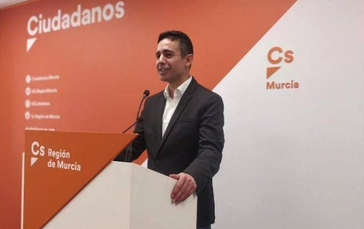 Leonardo Pérez, candidato en las primarias de Ciudadanos en Murcia celebradas en marzo pasado. Leonardo Pérez, candidato en las primarias de Ciudadanos en Murcia celebradas en marzo pasado.