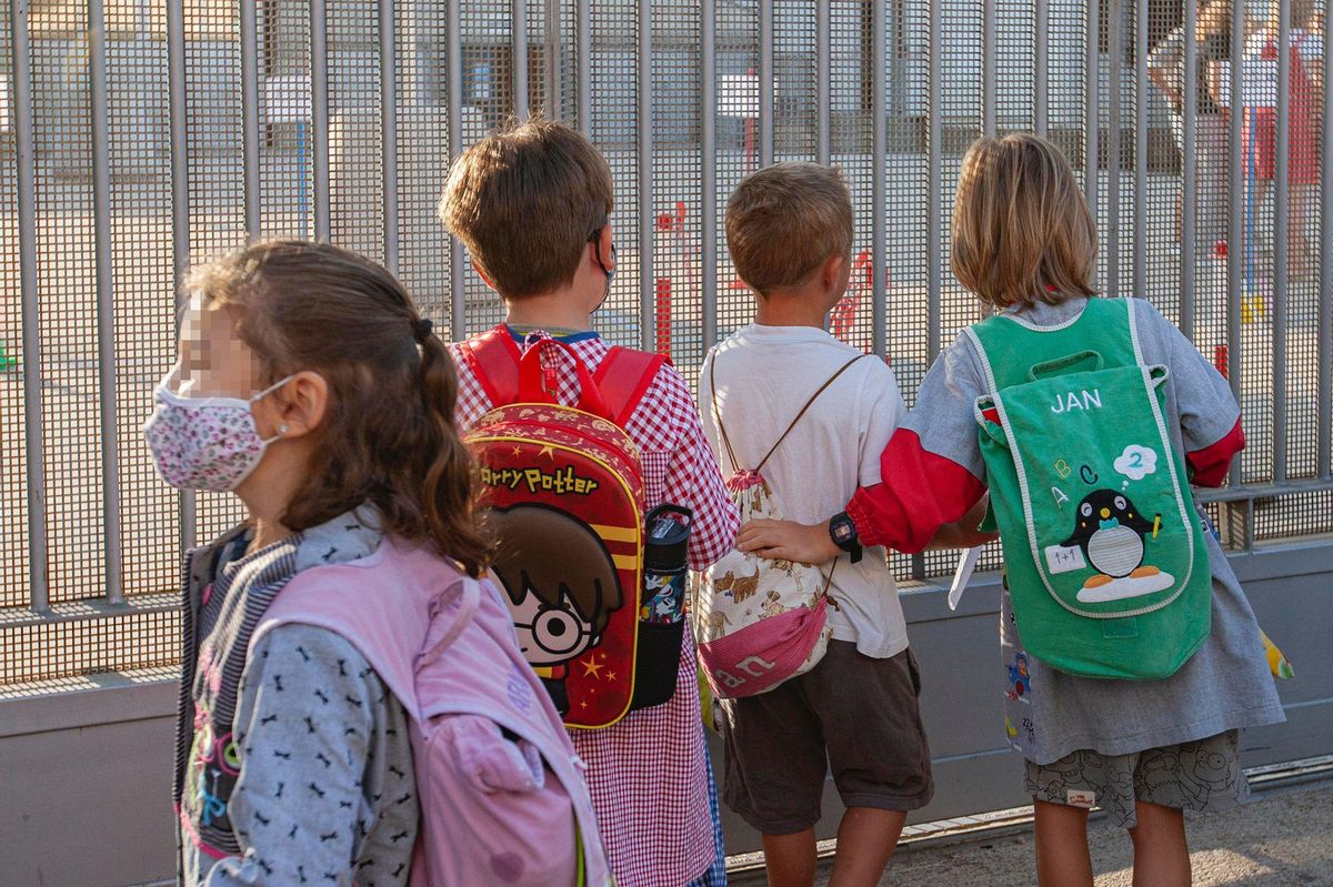 Vuelta a la escuela en el centro Josep Madrenys, de Vilobí d’Onyar. Vuelta a la escuela en el centro Josep Madrenys, de Vilobí d’Onyar.