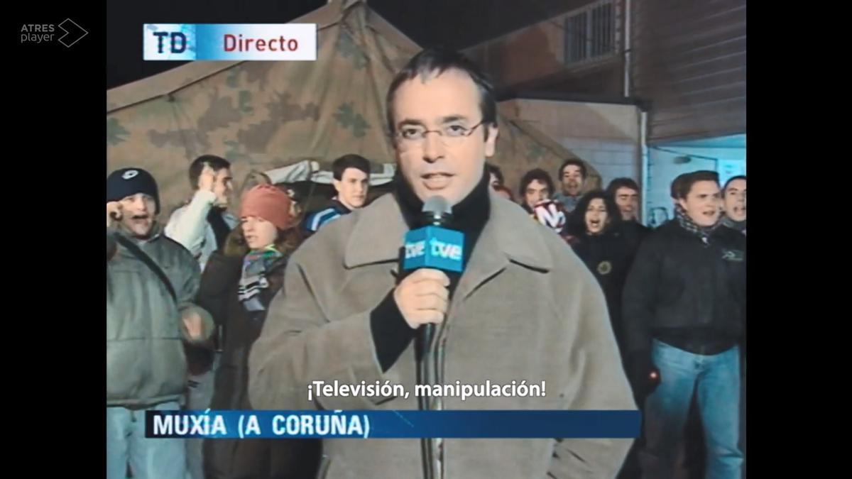 Pitos a Urdaci en Muxía (TVE, 2002).