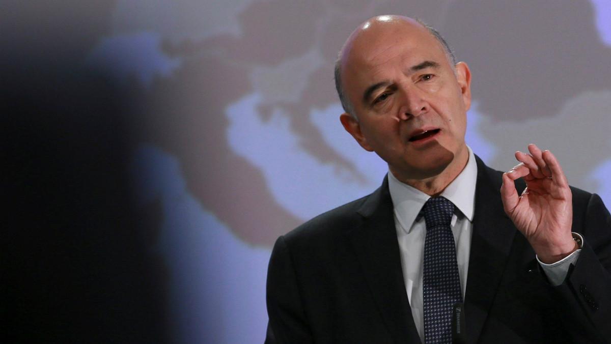 El comisario europeo de Asuntos Económicos y Financieros, Pierre Moscovici El comisario europeo de Asuntos Económicos y Financieros, Pierre Moscovici