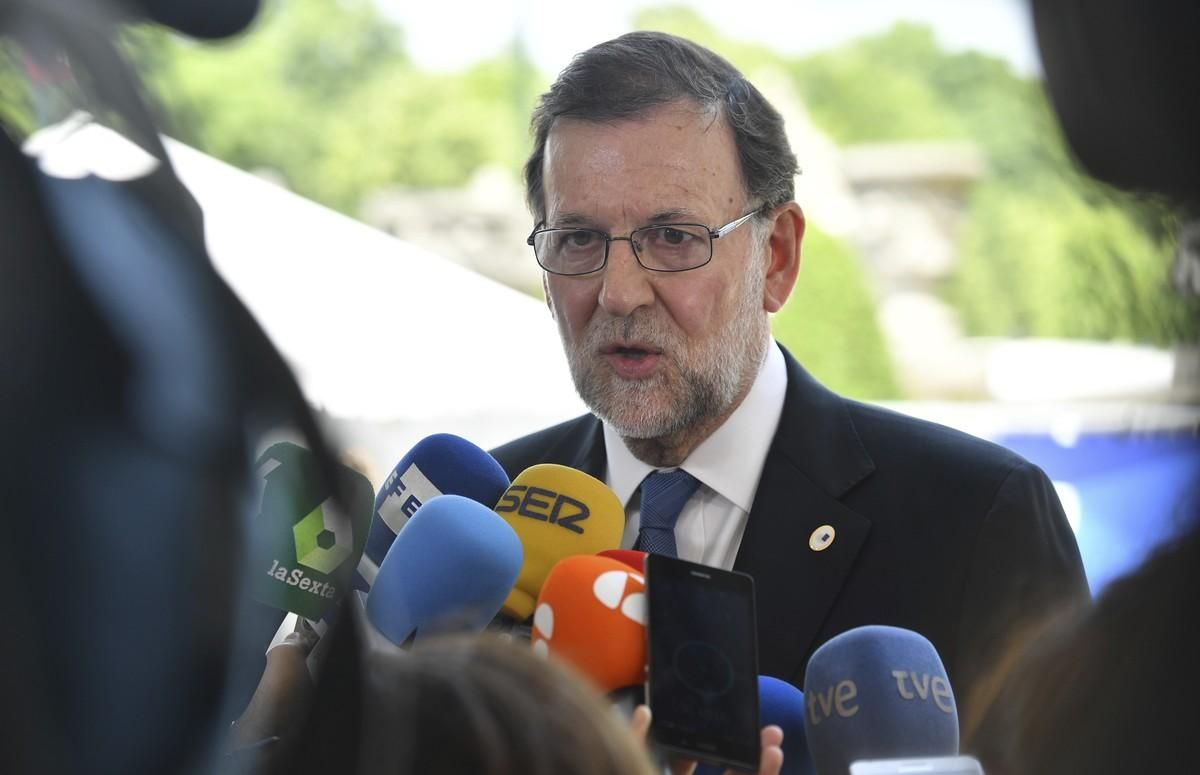 Mariano Rajoy, en Bruselas. Mariano Rajoy, en Bruselas.