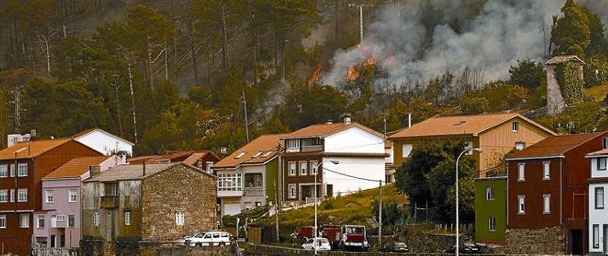 Los incendios se ceban en zonas de gran valor ecológico de Galicia