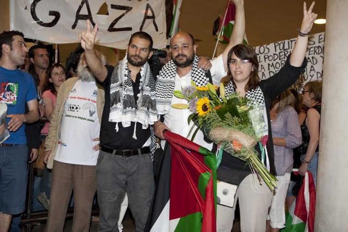 Los cooperantes, el pasado 4 de junio, a su llegada a Barcelona procedentes de Estambul. Los cooperantes, el pasado 4 de junio, a su llegada a Barcelona procedentes de Estambul.