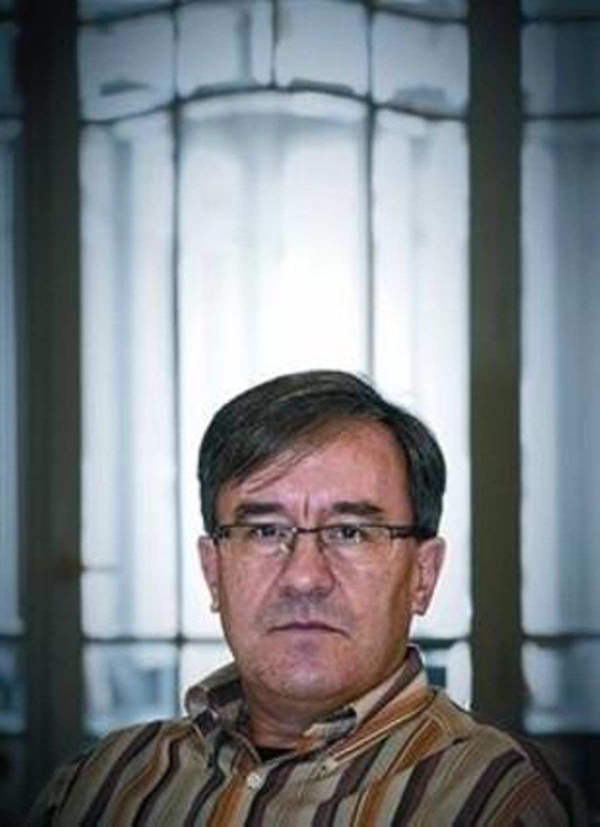 Ángel Dolado, ayer, durante la entrevista en Barcelona. Ángel Dolado, ayer, durante la entrevista en Barcelona.