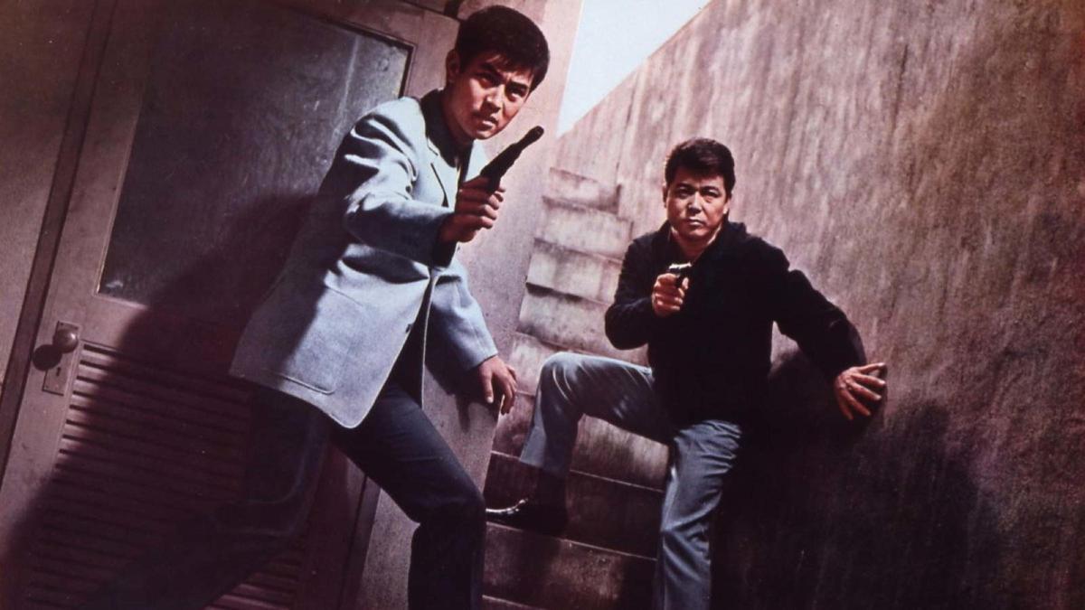 Los gánsteres ’supercool’ de ’Tokyo drifter’, de Seijun Suzuki. Los gánsteres ’supercool’ de ’Tokyo drifter’, de Seijun Suzuki.