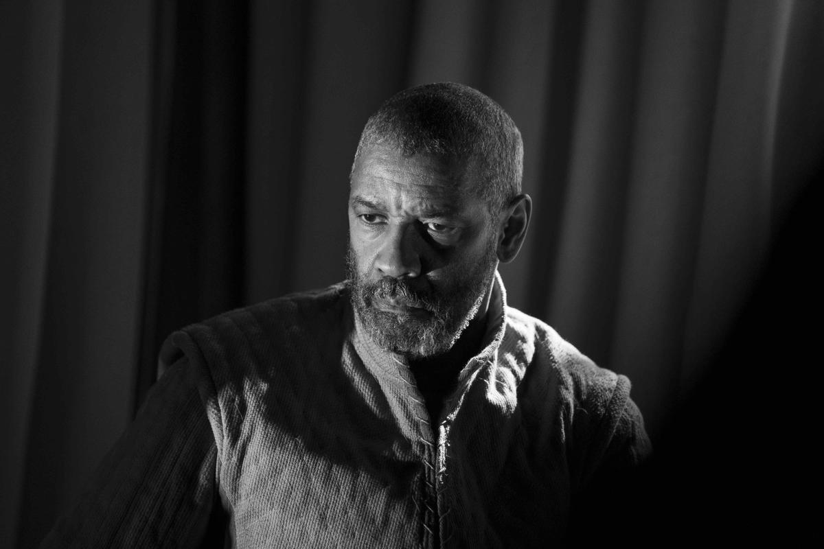 Denzel Washington en una imagen promocional de ’La tragedia de Macbeth’.
