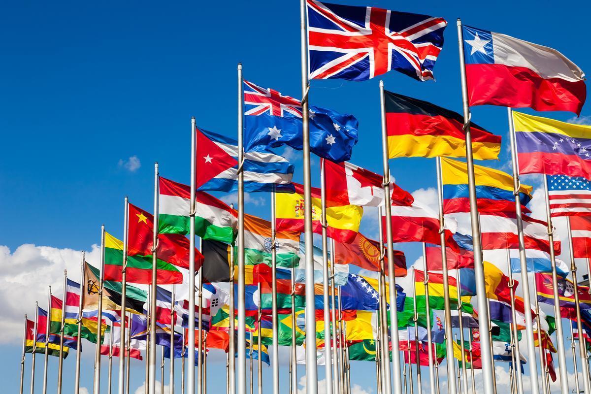 ¿Por qué el morado no aparece en ninguna bandera del mundo?