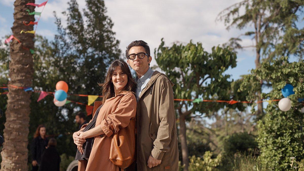 Eva Ugarte y Berto Romero, en la segunda temporada de la serie ’Mira lo que has hecho’. 