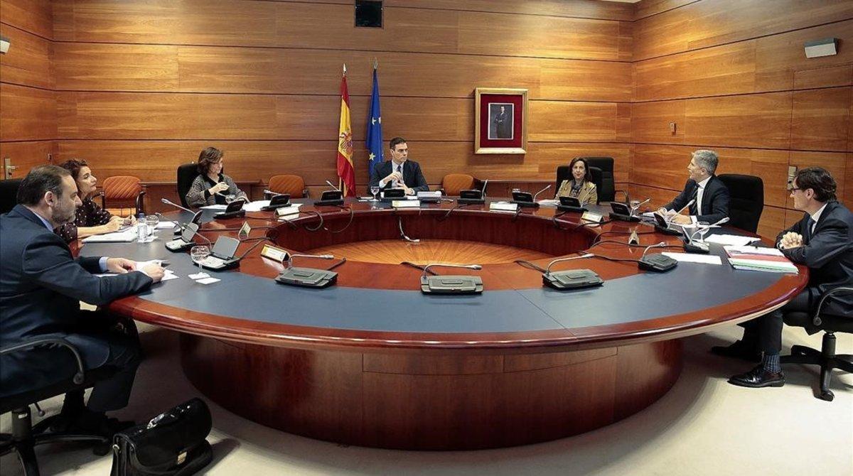 Reunión del Consejo de Ministros del pasado 17 de marzo.