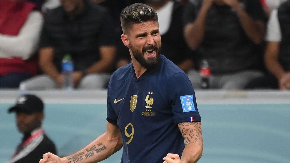 Mundial Francia-Marruecos |  Giroud llega donde no lo hace Mbappé