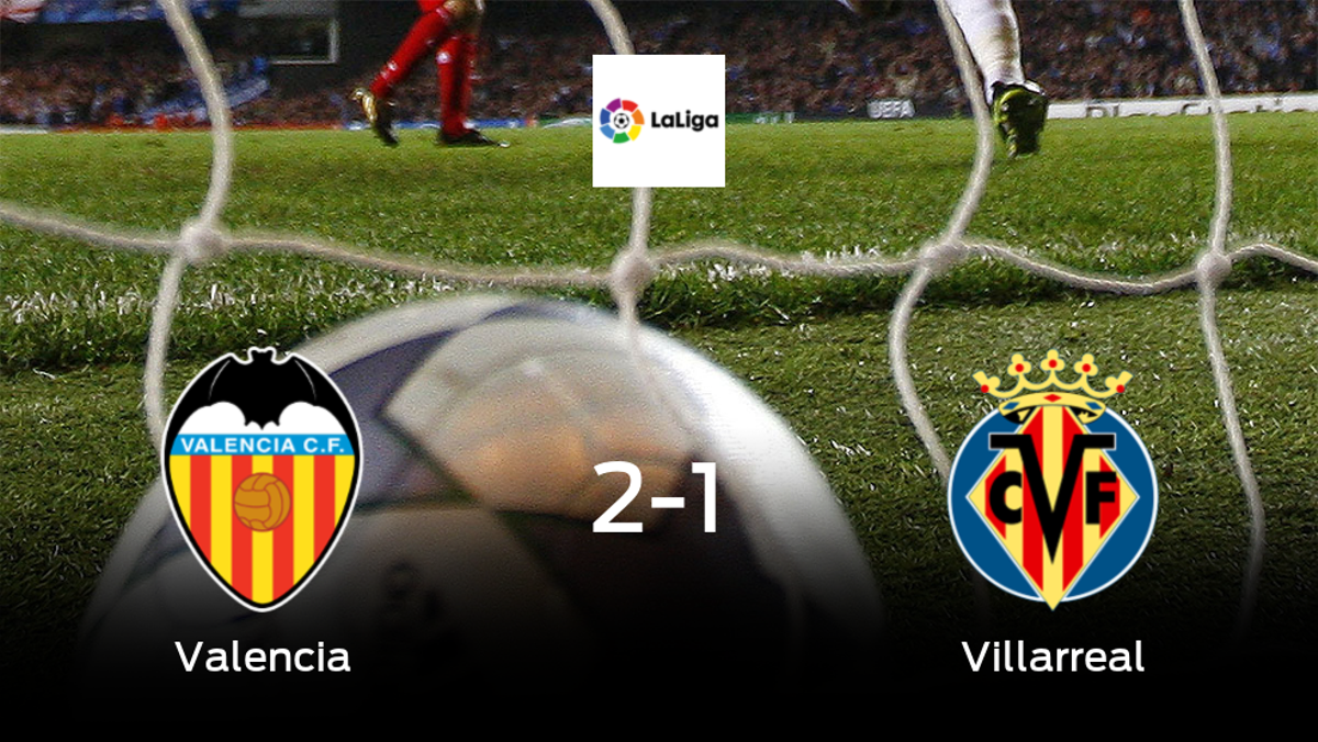 El Valencia logra una ajustada victoria en casa ante el Villarreal (2-1) El Valencia logra una ajustada victoria en casa ante el Villarreal (2-1)