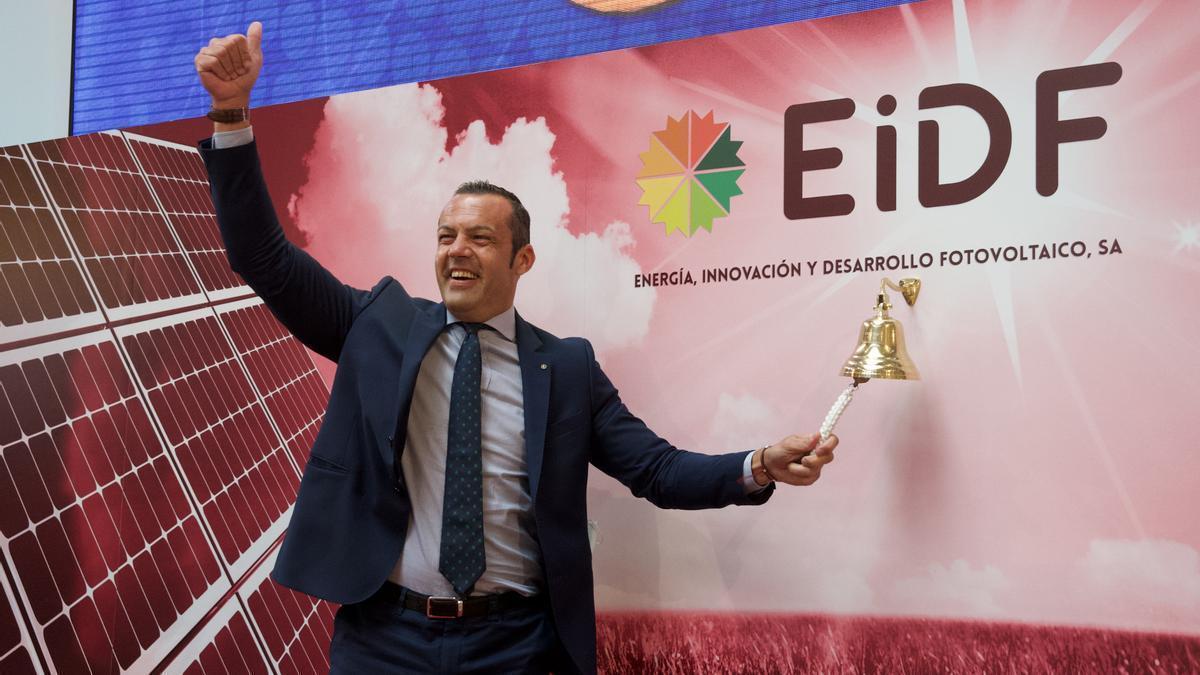 EiDF falls 70% on its return to the park and loses 1,200 million euros