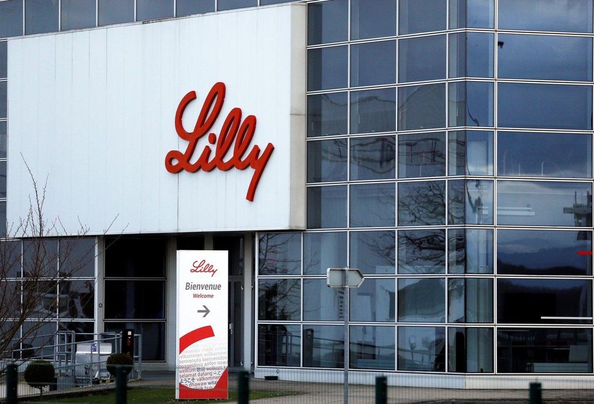 Planta de producción de la farmacéutica Eli Lilly en Francia. Planta de producción de la farmacéutica Eli Lilly en Francia.