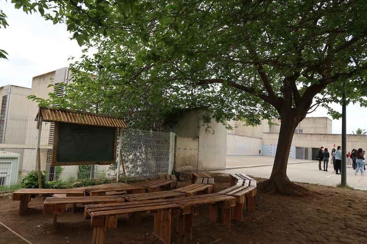 Aula al aire libre del proyecto Green Calamot Aula al aire libre del proyecto Green Calamot