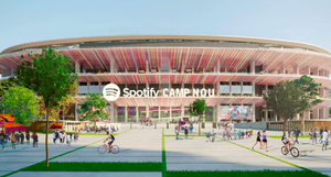Una simulación del nuevo Spotify Camp Nou.