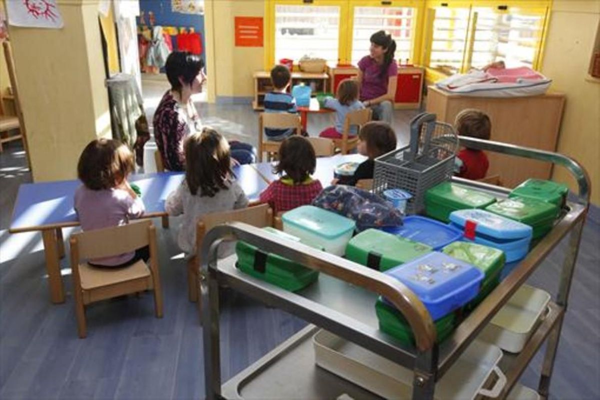 Una de las aulas de la guardería municipal El Petit Princep de Manresa. Una de las aulas de la guardería municipal El Petit Princep de Manresa.