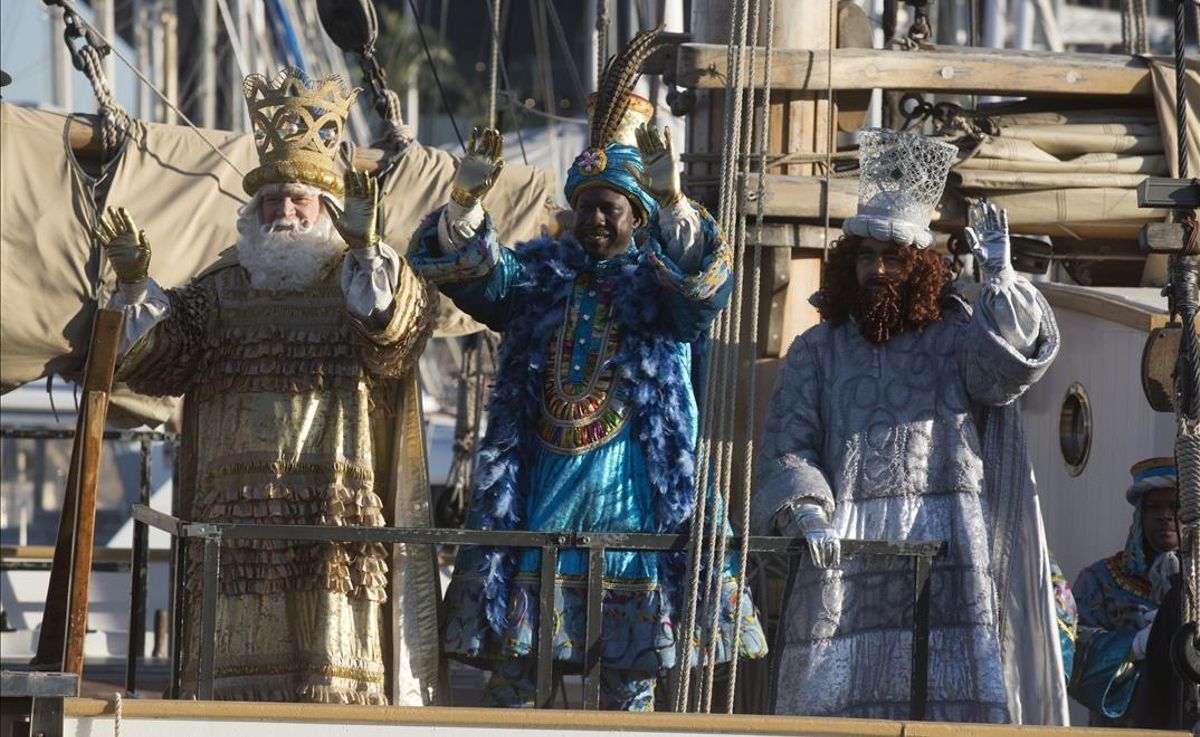 Llegada de los Reyes Magos de Oriente a Barcelona, el 5 de enero del 2019. Llegada de los Reyes Magos de Oriente a Barcelona, el 5 de enero del 2019.