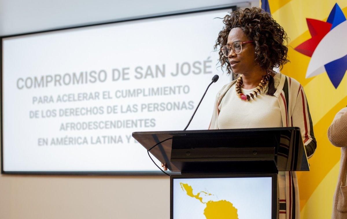 Epsy Campbell, vicepresidenta de Costa Rica. Epsy Campbell, vicepresidenta de Costa Rica.