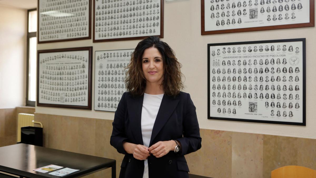 Susana Al-Halabí, profesora de psicología de la Universidad de Oviedo experta en suicidio.