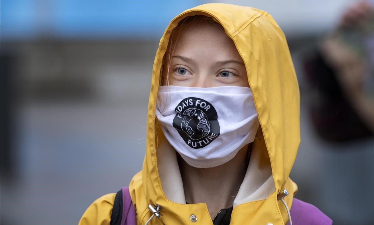 La activista medioambiental Greta Thunberg.