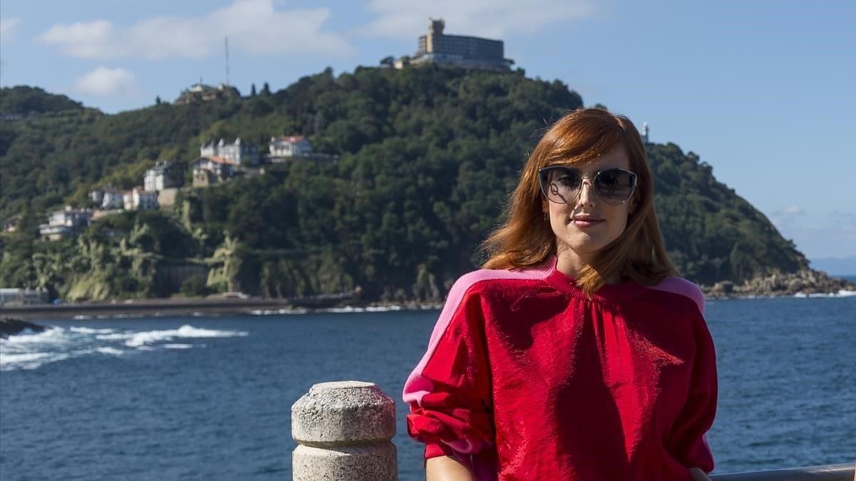 Natalia de Molina, en la presentación de la película de Netflix ’Elisa y Marcela’, en el Festival de San Sebastián. Natalia de Molina, en la presentación de la película de Netflix ’Elisa y Marcela’, en el Festival de San Sebastián.