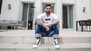 Messi, durante el encuentro con ’Sport’.