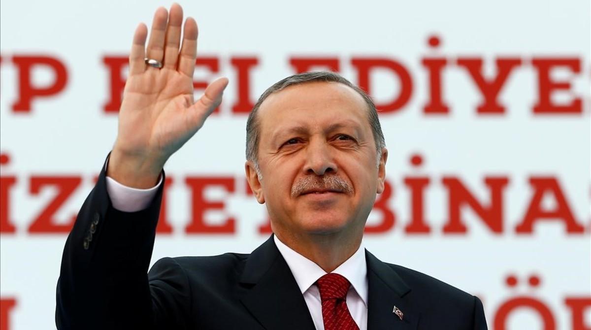 El presidente de Turquía, Tayyip Erdogan.