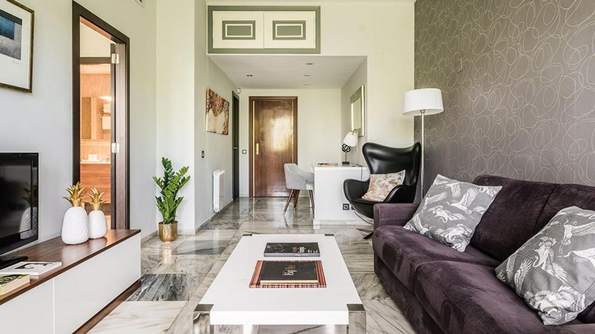 Ejemplo de apartamento de alquiler temporal en Barcelona, anunciado en la plataforma The Homelike.