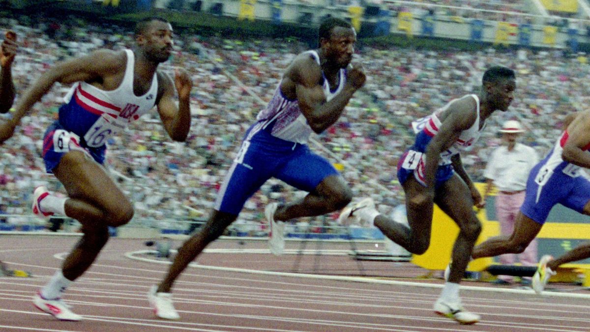 Linford Christie, el campió olímpic més veterà de la història dels 100 metres Linford Christie, el campió olímpic més veterà de la història dels 100 metres