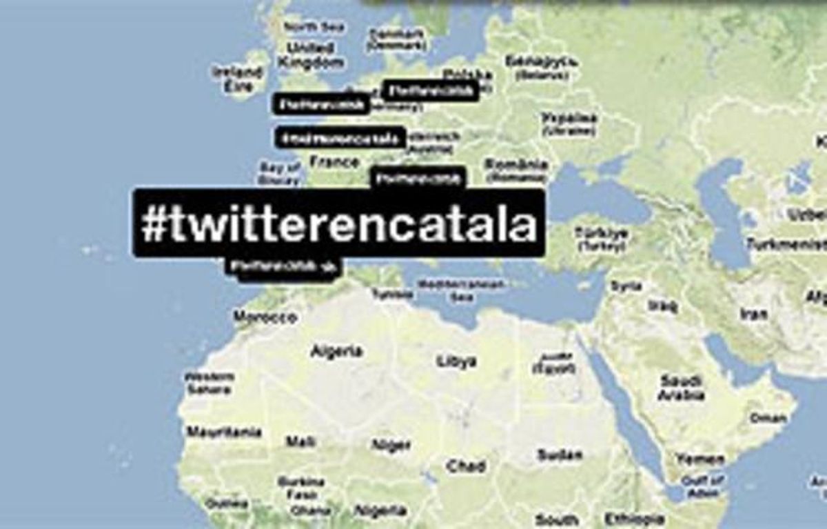 Impacto de #twitterencatala el sábado por la noche. Impacto de #twitterencatala el sábado por la noche.