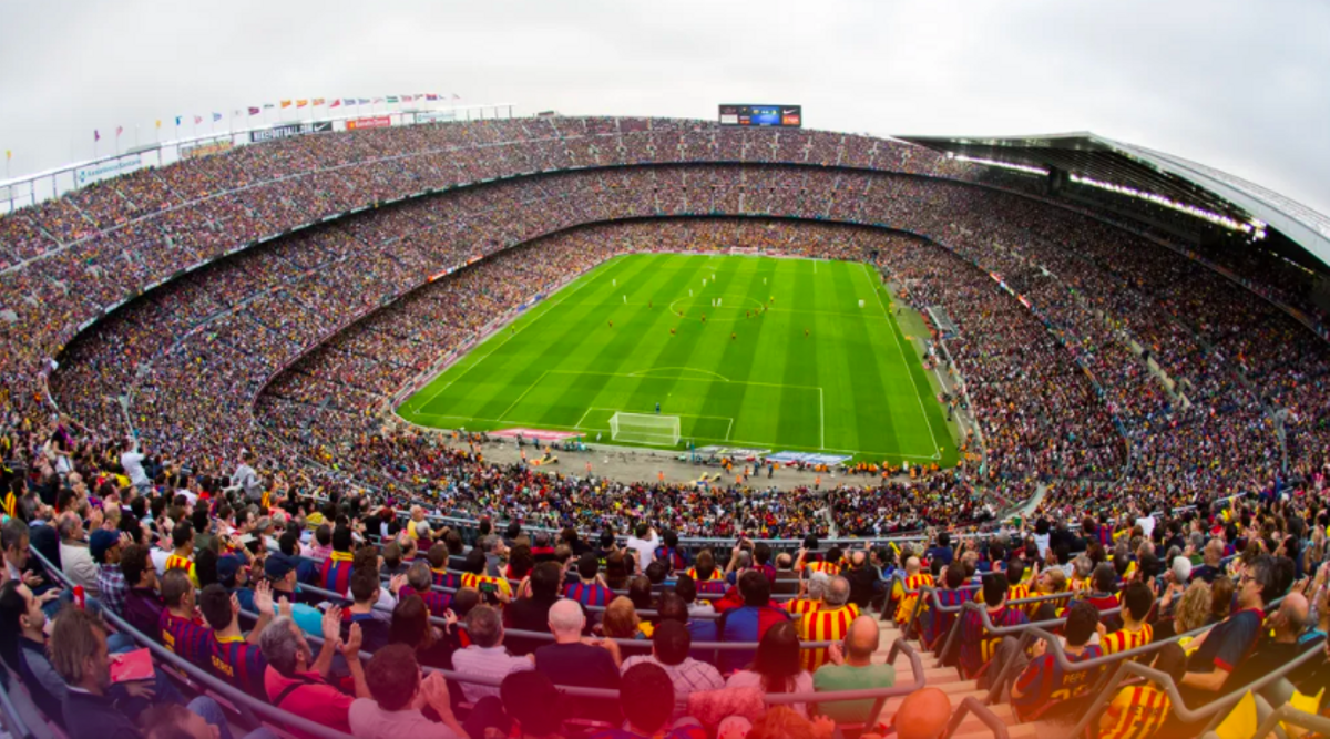 Una imagen del Camp Nou.