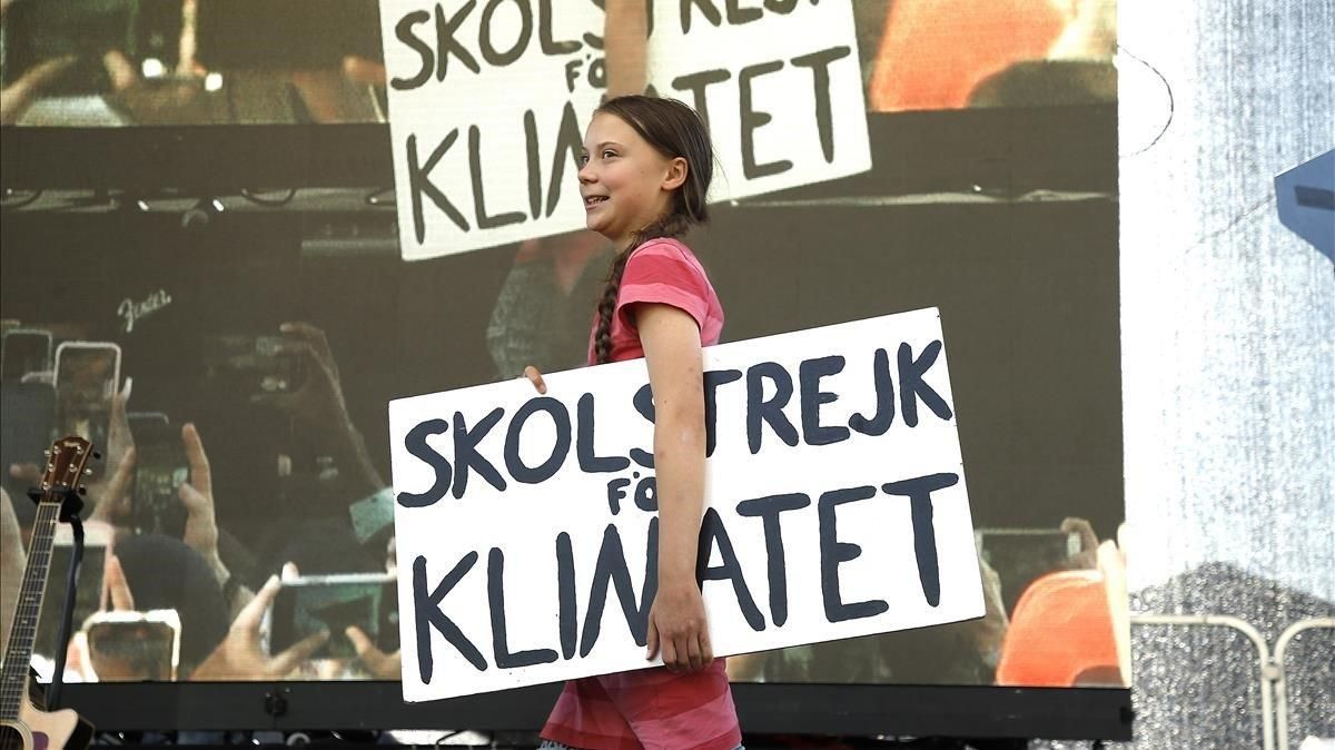 Greta Thunberg registra el seu nom i el de Fridays for future com a marca Greta Thunberg registra el seu nom i el de Fridays for future com a marca