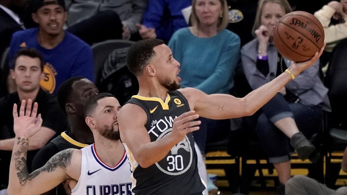 Stephen Curry durante el partido ante Los Ángeles Clippers Stephen Curry durante el partido ante Los Ángeles Clippers
