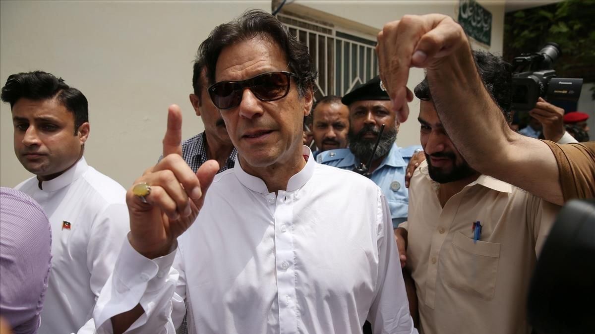 El primer ministro paquistaní, Imran Khan. El primer ministro paquistaní, Imran Khan.