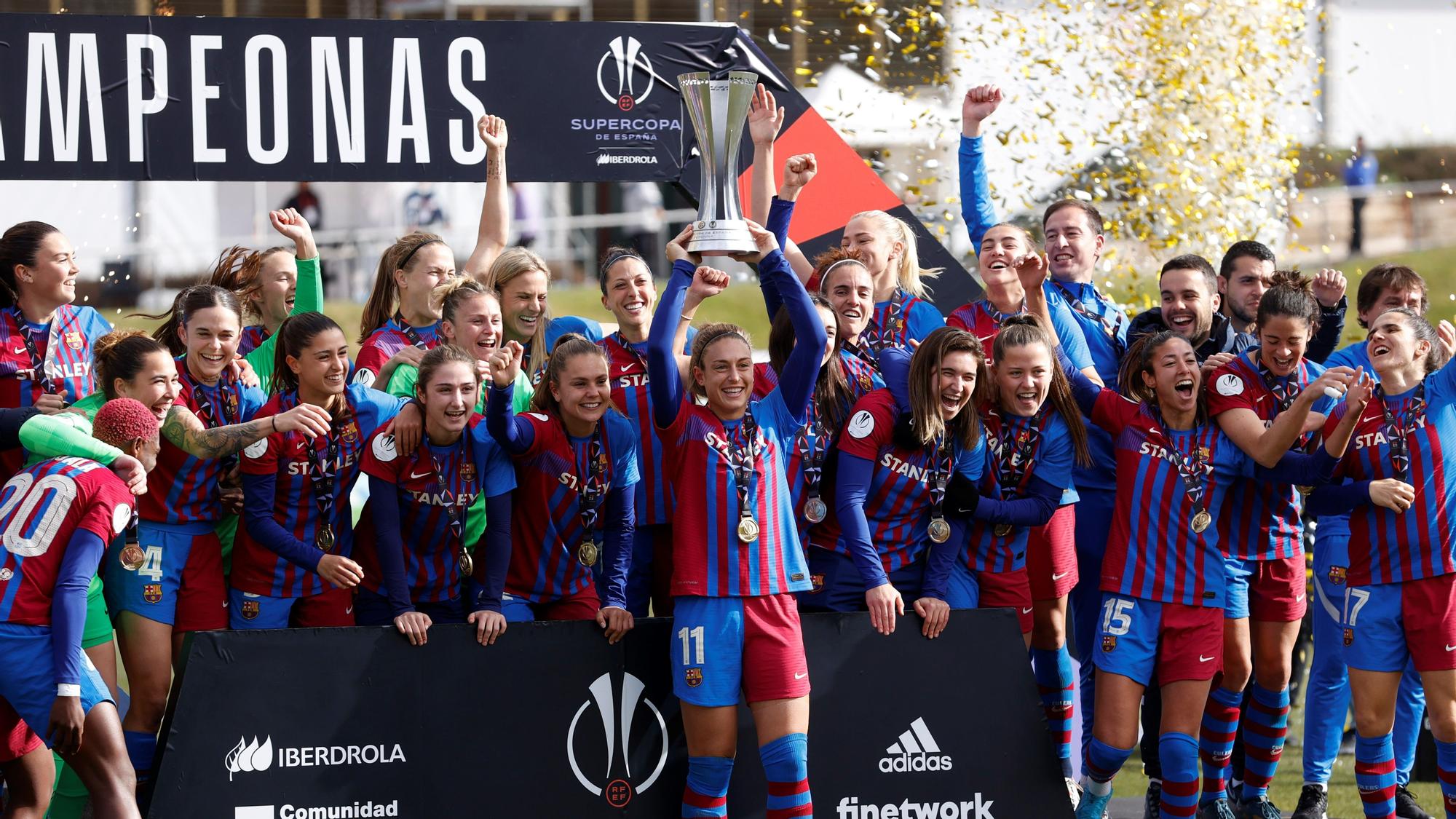 Barça makes Atlético a seven in the Women’s Super Cup and completes its showcase