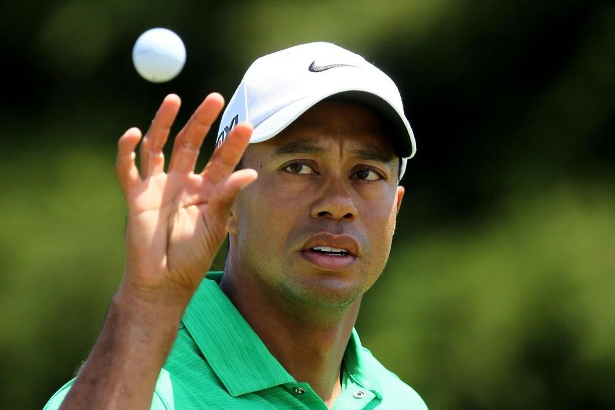 Tiger Woods. Tiger Woods.