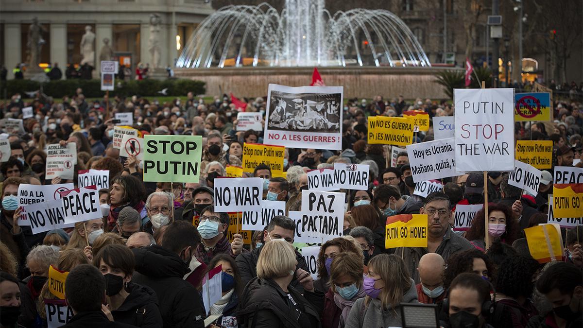 Barcelona trenca les relacions institucionals amb Rússia