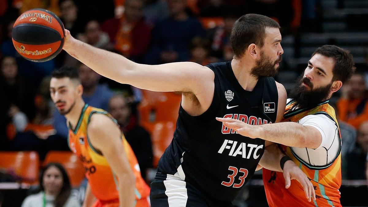 El Valencia gestiona la presión ante un flojo Girona (104-69)